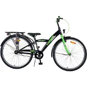 Volare Vélo enfant Thombike - Garçons - 26 pouces - Noir Vert