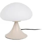 Leitmotiv - Lampe de table Hongo - Gris chaud - Ø20cm Lampe de table - Lampe de chevet, salon, chambre à coucher
