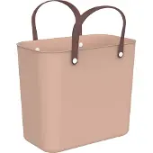 Rotho Panier à provisions 25 L Albula meadow rose
