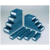Industrial Quality Supplies Caisse-étagère L300xl234xH140mm bleu PP 6 pces