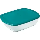 Pyrex Plat à four - avec couvercle - Cook & Store - 23 x 15 x 6 cm / 1.1 litre