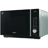Whirlpool Micro-ondes combiné à surface plane MWF 259 SB 25 L 800 W Noir, Argent