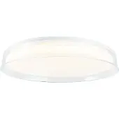 Brilliant Leanna LED Plafonnier 41cm transparent/blanc Application Tuya G97189/70