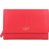 L.credi Porte-monnaies 'Evelyn' rouge