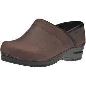 Sanita Sabot Médical pour Femme Sanita Original Prof Textured Oil Marron-Taille 35