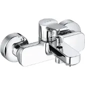 Kludi Pure&Easy Mitigeur baignoire et douche à sécurité intrinsèque, 1 pièce.