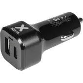 Xtorm Chargeur de voiture Pro, chargeur rapide 48W, port USB-C et USB