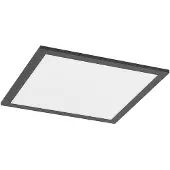 LINDBY Plafonnier , Nelios, Noir, Cuisine, Plastique, Moderne
