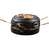 Bestron Appareil à pizza pour 4 personnes APD400Z 800 W Noir