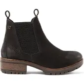 Lazamani Lia Femmes Cuir Chelsea Boots Noir Taille 39