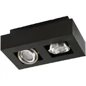 Arcchio Plafonnier , VINCE, dimmable, Noir, Couloir, Aluminium, Moderne