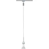 Paulmann Système de rails URail, suspension LED DecoSystems Blanko, 1x3,5W, culot GZ10, 230V, métal chromé mat