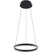 Arcchio Suspension , Albiona, dimmable, Noir, Cuisine, Métal, Moderne