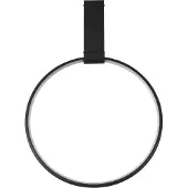 Lyora Plafonnier design Garve noir Ø 40cm