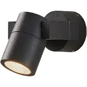 LUCANDE Luminaire Extérieur , Kavuna, dimmable, Noir, Balcon, Aluminium, Moderne