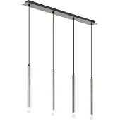 Globo Suspension design Ryan Nickel 4 lumières