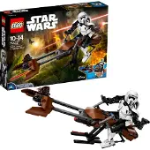 LEGO - Star Wars, Scout Trooper et Speeder Bike ; 75532