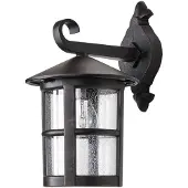 LINDBY Luminaires d'extérieur , FLORENTINE, dimmable, Brun / rouille, Terrasse, Métal, Moderne