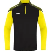 Jako T-Shirt fonctionnel jaune fluo / noir / blanc