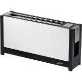Ritter Grille-pain RITTERWERK, fentes longues, 950 W, fonction décongélation, verre trempé VOLCANO 5 BLANC