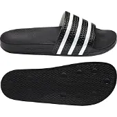 Adidas Mule 'Adilette' noir / blanc