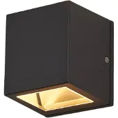 LUCANDE Luminaire Extérieur , MAURICE, dimmable, Noir, Balcon, Métal, Moderne
