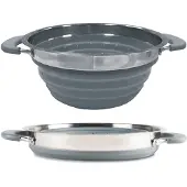Kampa Collapsible Colander Argenté