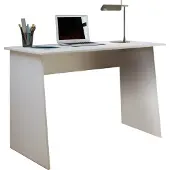 VCM Bureau "Masola" Maxi, table d'ordinateur H 74 x L 110 x P 50 cm, couleur blanc