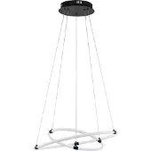 Eglo Lampe suspendue design Banderillas blanc avec du noir