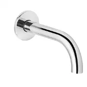 Kludi BOZZ Bec déverseur pour baignoire, montage mural, saillie 160mm, 3850505