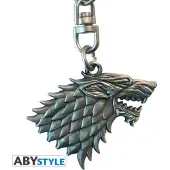 Abystyle Game of Thrones - Porte-clés Stark 3D (métal)