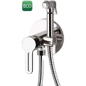 Hak Sapho Baterie - Set de mitigeur encastré avec douche bidet, avec corps, chrome 1103-07