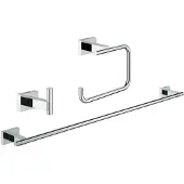 GROHE Ensemble de salle de bain Essentials Cube City 3 en 1