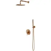Omnires Y SYSY35CPB Ensemble de douche encastré, cuivre brossé