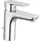 Kludi Mitigeur de lavabo Pure & Style 100 avec robinet d'évier Vidage métallique chromé