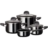 Silit Silargan Modesto Topf-Set 4-teilig, Black 3201017960 4004633303978