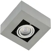 Arcchio Plafonnier , VINCE, dimmable, Gris, Couloir, Aluminium, Moderne