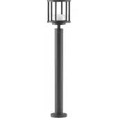 LUCANDE - Berenike Lampe de Jardin H85 Dark Grey