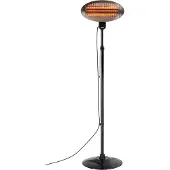 Bartscher Chauffage du Terrasse | 3 Niveaux De Chauffe | 2kW | 230V | 550x500x1800-2000(h)mm