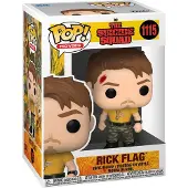 Funko POP! La figurine en vinyle POP! Movies, personnage Rick Flag, tirée du film "The Suicide Squad", 9 cm