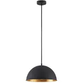 LINDBY Suspension , Leya, dimmable, Noir, Salon / séjour, Métal, Moderne