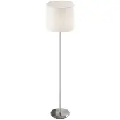 LINDBY Lampadaire , Everly, Blanc, Salon / séjour, Tissu / textile, Moderne
