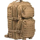 Mil-Tec US Assault Pack L Lasercut, sac à dos ,Beige (Coyote)