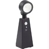 LINDBY Raide LED Lampe à cellule solaire w/Capteur Noir