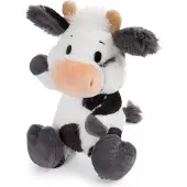 Nici Doudou vache Cowluna 22cm qui remue GREEN
