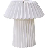 LINDBY - Magali Lampe de Table Blanc