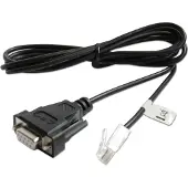 APC AP940-0625A changeur de genre de câble DB9 RJ45 Noir