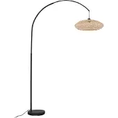 LINDBY Lampadaire , Solvian, Noir, Salon / séjour, Métal, Moderne