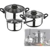 Big Buy Cooking Ensemble De Casseroles Toledo 5 Unités