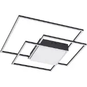 LINDBY Plafonnier , Nelinka, Noir, Salon / séjour, Métal, Moderne